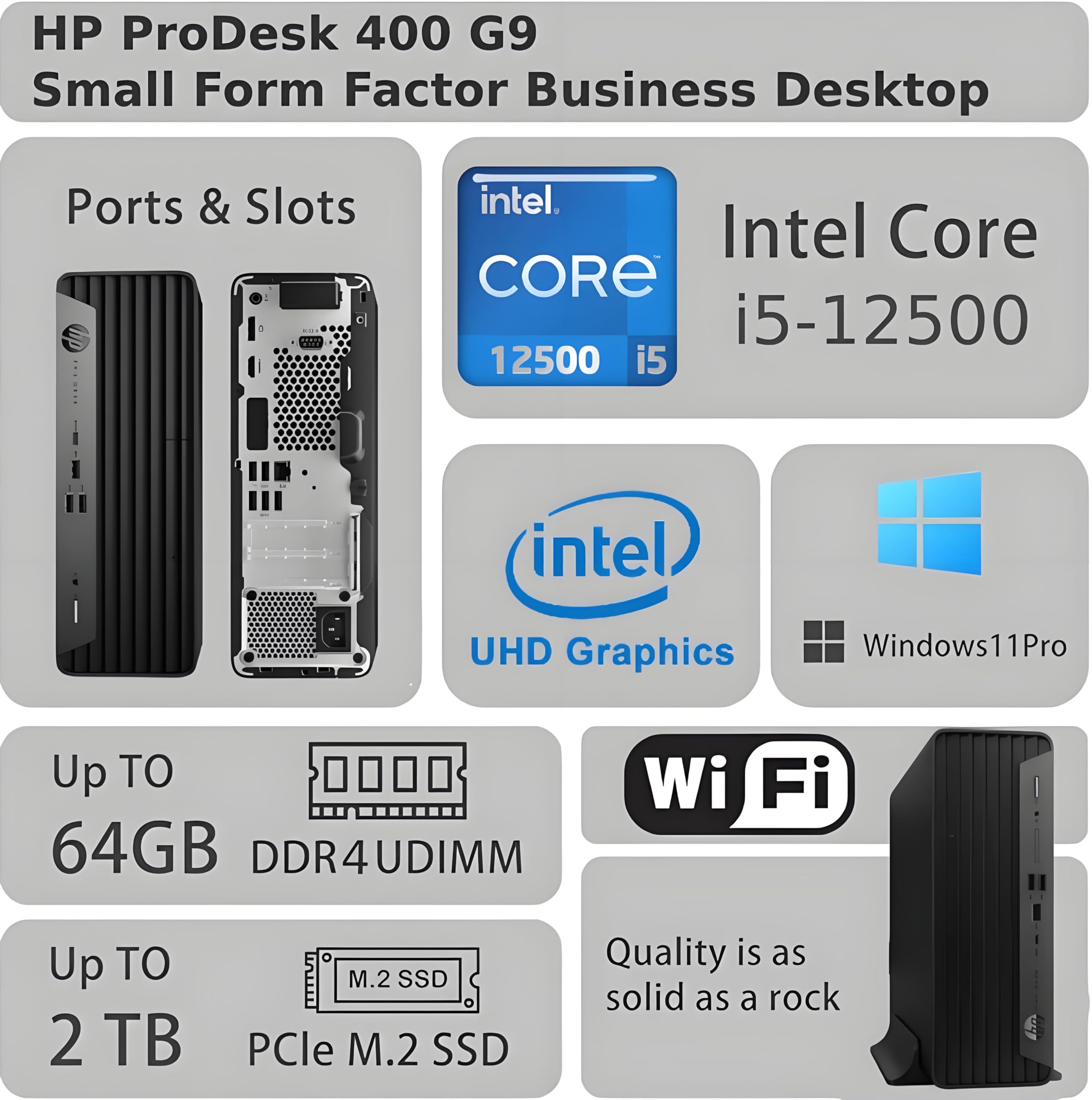 HP 400 G9/i5-12500 +16G+新品Nvme512G+2TB HP 400 G9/i5-12500 +16G+新品Nvme512G+2TB Amazon.com: HP ProDesk 400